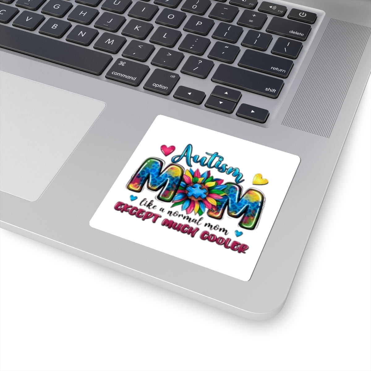 Cooler Autism Mom Kiss-Cut Stickers – Celebrate Unique Moms!