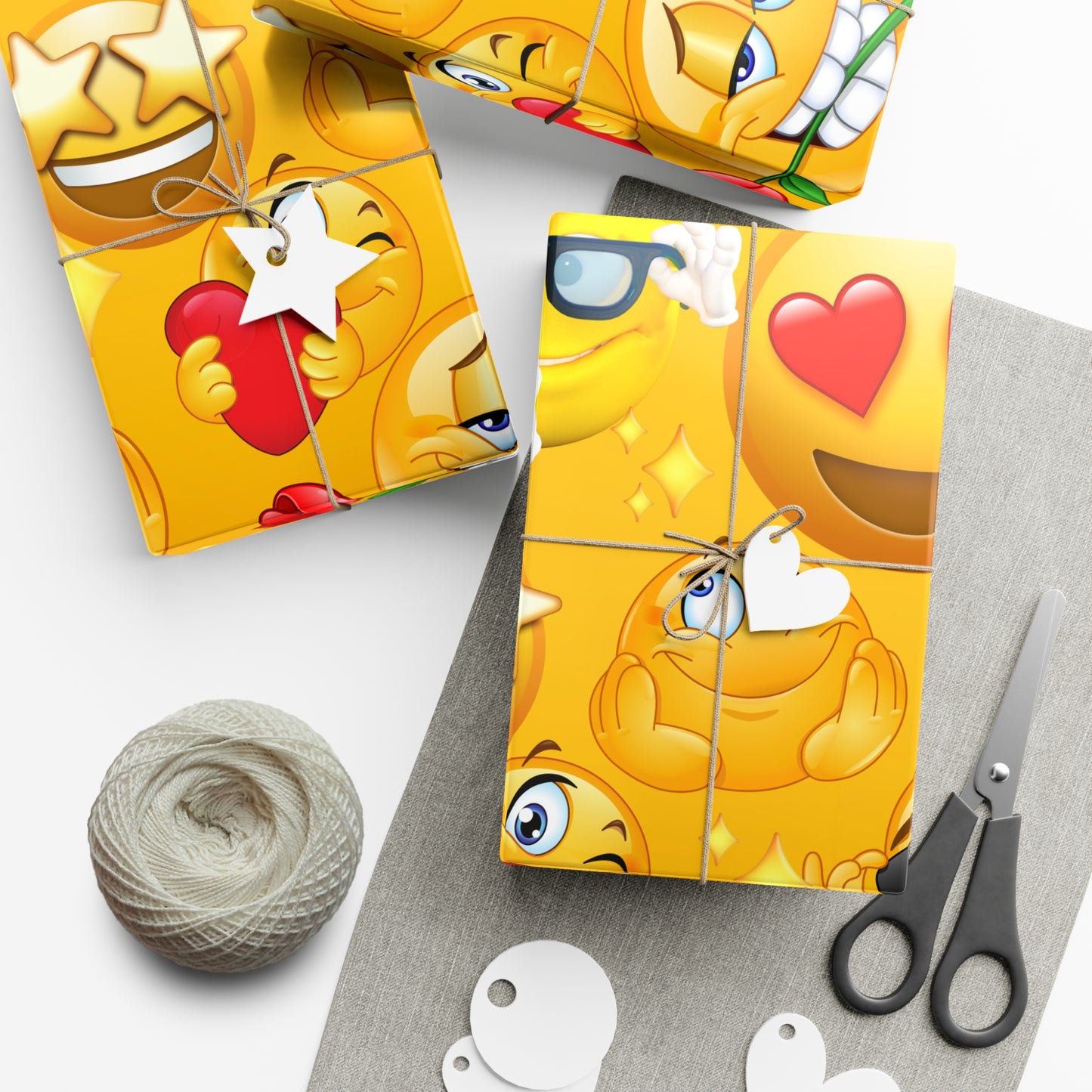 Emoji Gift Wrap Papers - Fun and Colorful Wrapping for Any Occasion