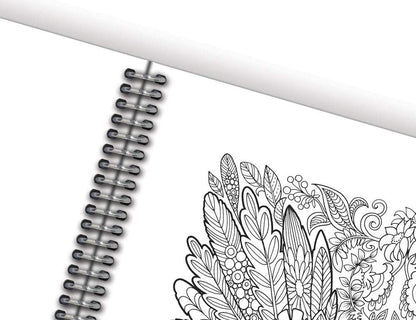 Coloring Book: Garden Paths & Forest Trails · (6.625 X 9 Inches)