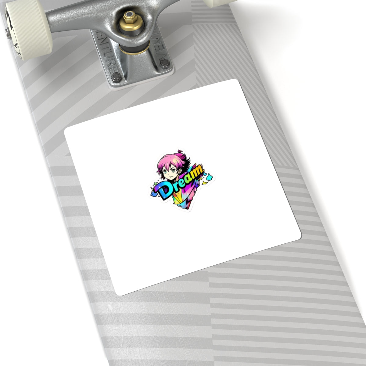 Colorful Dream Kiss-Cut Stickers for Personalizing Laptops and Journals