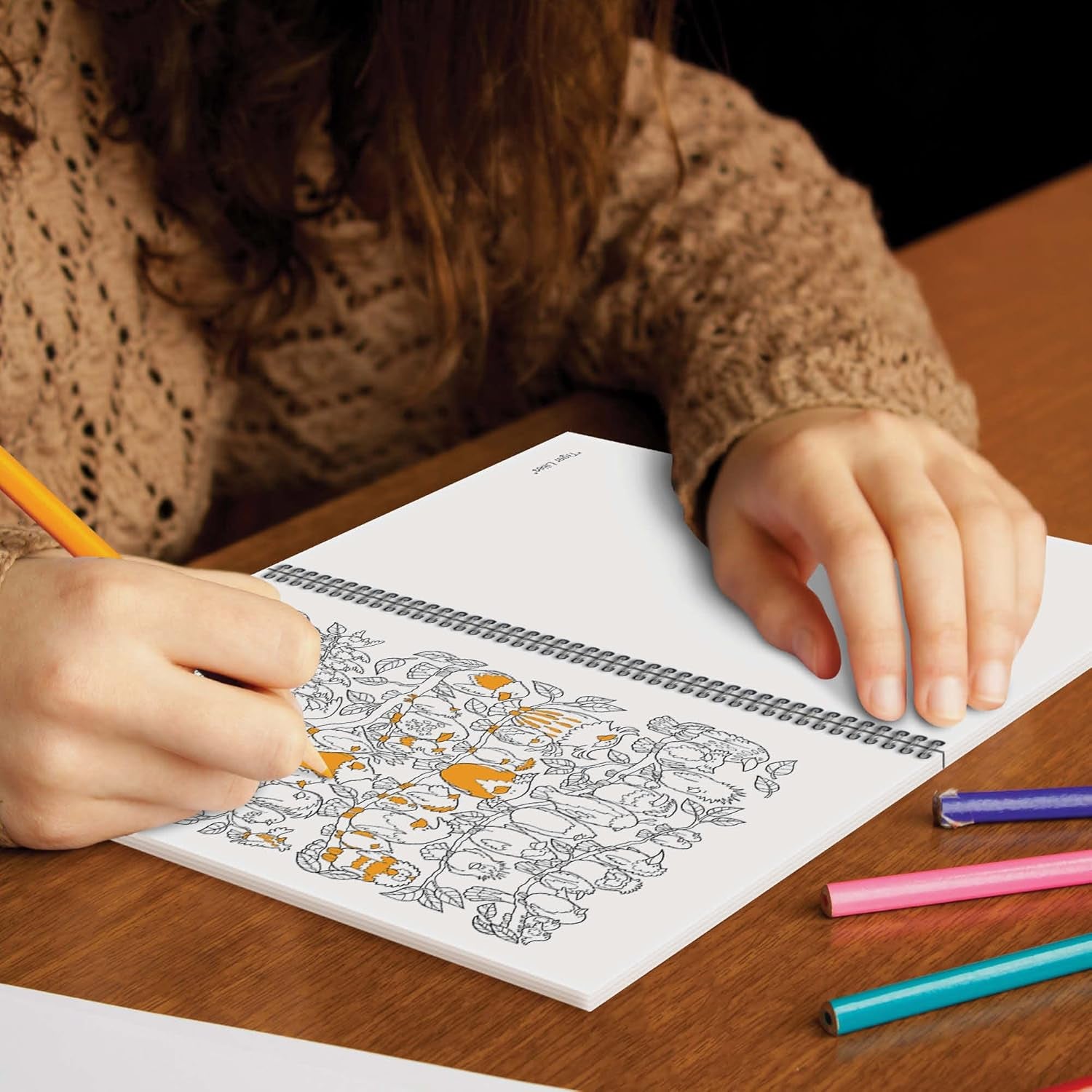 Coloring Book: Garden Paths & Forest Trails · (6.625 X 9 Inches)